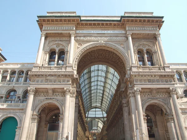 Galleria Vittorio Emanuele Ii, Milan — Photo