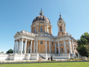 Basilica di Superga, Turin, Italy clipart