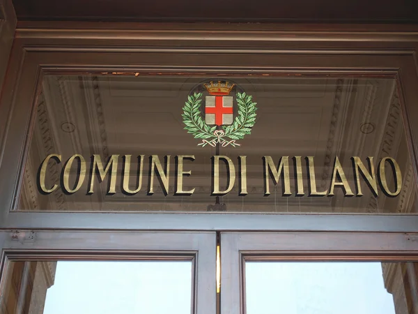 Escudo de armas de Milán — Foto de Stock