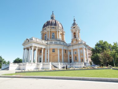 Basilica di Superga, Turin, Italy clipart