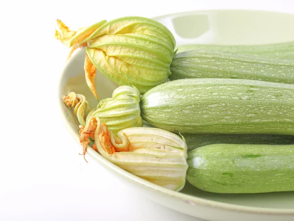 Courgettes zucchini — Stock Photo, Image