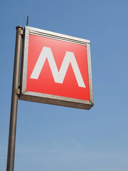 Subway sign — Stock Photo, Image