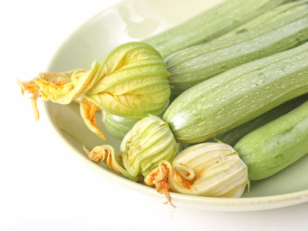 Courgettes zucchini — Stock Photo, Image