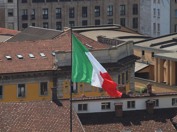 İtalyan bayrağı — Stok fotoğraf