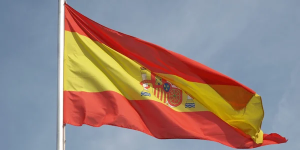 Flagge Spaniens — Stockfoto