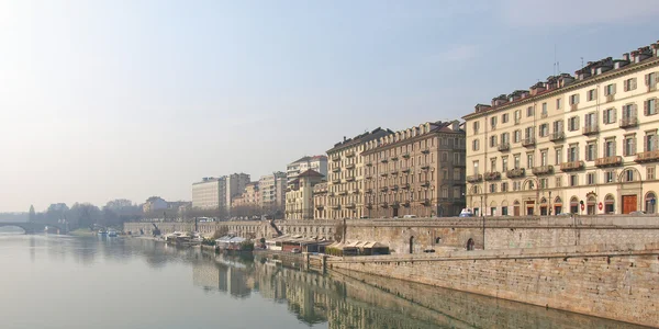 Ποταμό Πάδο, Τορίνο — Φωτογραφία Αρχείου