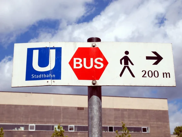 Signo Ubahn —  Fotos de Stock