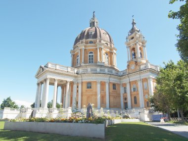 Basilica di Superga, Turin, Italy clipart