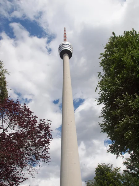 Wieża telewizyjna w Stuttgart — Zdjęcie stockowe