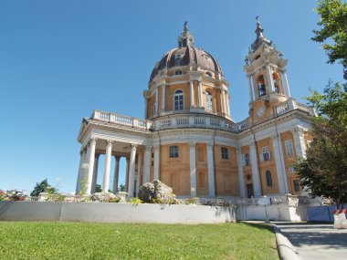 Basilica di Superga, Turin, Italy clipart