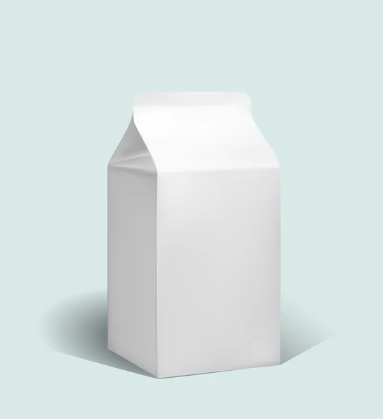 Schachtel Milch — Stockvektor