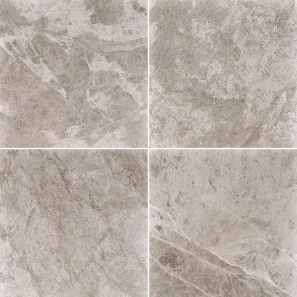 Cuatro diferentes textura de mármol. (high.res .) — Foto de Stock