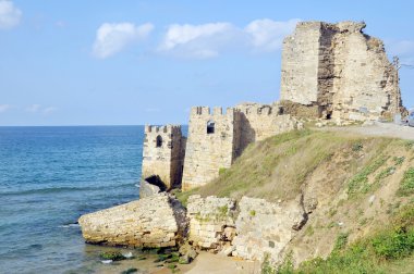 Sinop Kalesi. Türkiye'de Karadeniz ucunda.