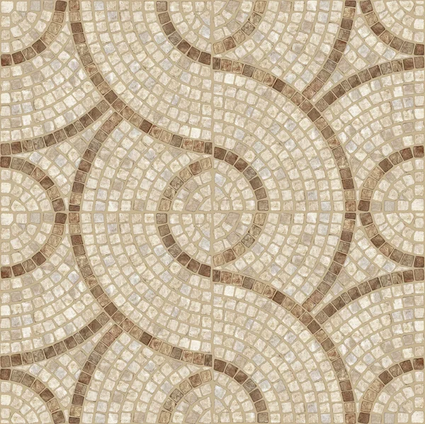 Marmeren mozaïek textuur. (Applaus van het centrum).) — Stockfoto