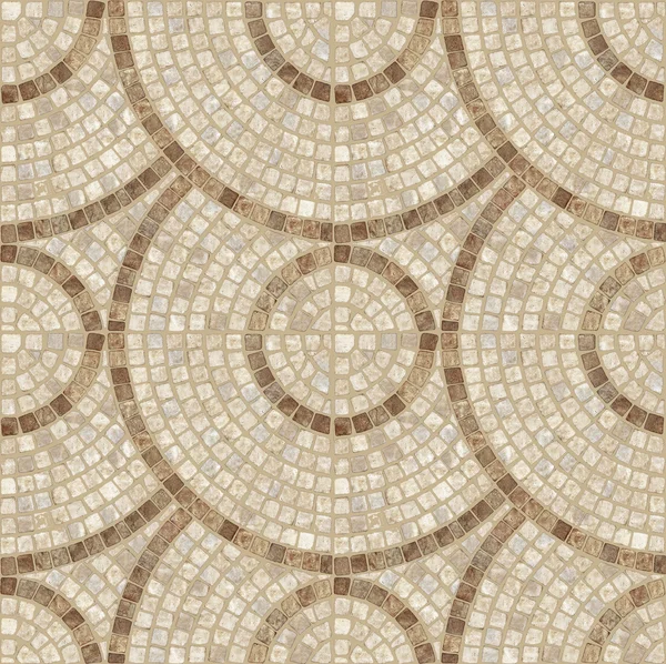 Marmeren mozaïek textuur. (Applaus van het centrum).) — Stockfoto