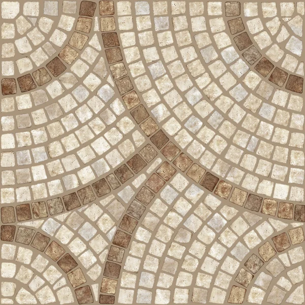 Mozaika z mramorového kamene. (High.res.) — Stock fotografie