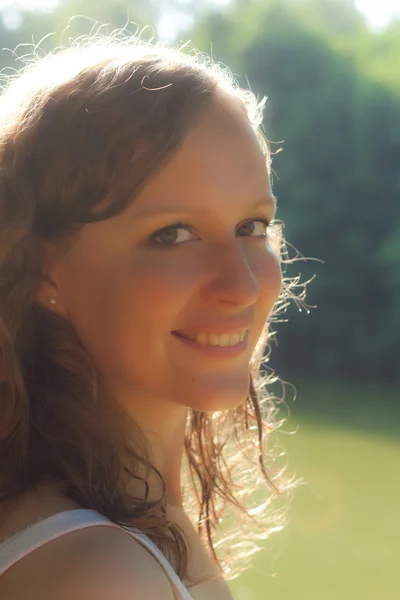 stock image Portrait of beautiful girl