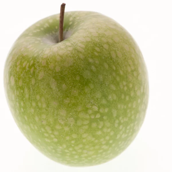 Green apple isolated over white background — Stock Photo, Image