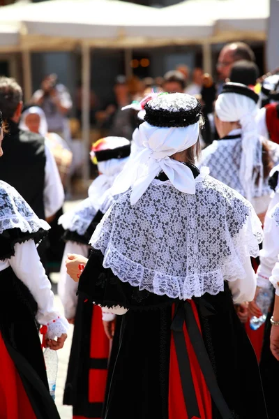 stock image Traditional Spanish clothes in Madrid