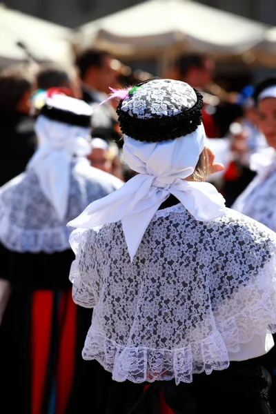 Stock image Traditional Spanish clothes in Madrid