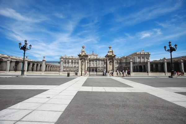 Palacio Real a Madrid, Spagna — Foto Stock