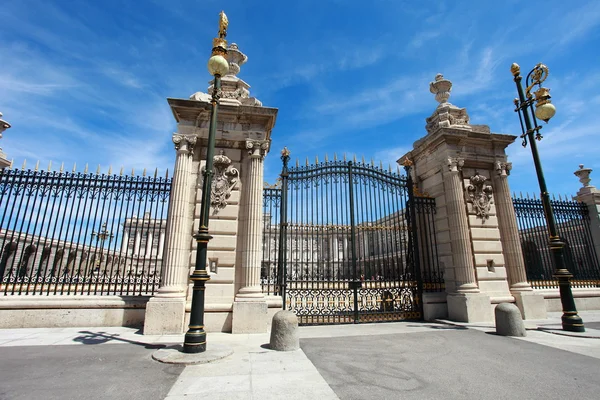 Palacio Real en Madrid, España —  Fotos de Stock