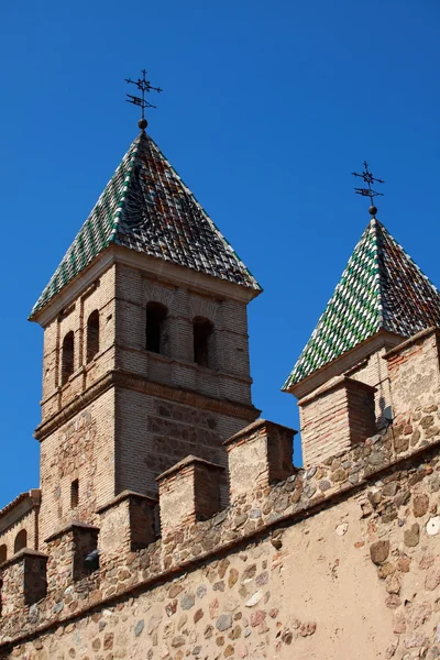 Spanje. weergave van de middeleeuwse stad toledo. — Stockfoto