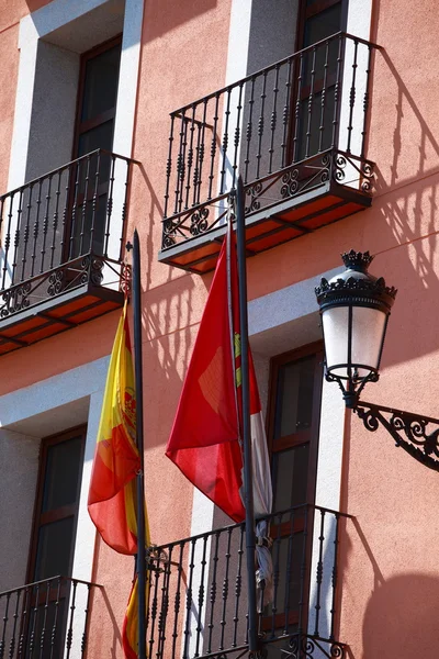Фасад будинку в Толедо, Іспанія — стокове фото
