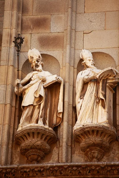Estátua da Catedral de Toledo, Espanha — Fotografia de Stock