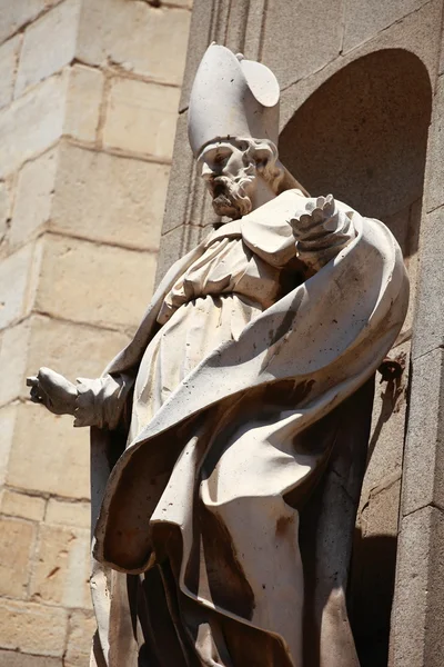 Statua della Cattedrale di Toledo, Spagna — Foto Stock