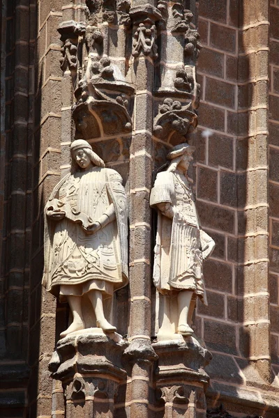 Statue de la cathédrale de Tolède, Espagne — Photo