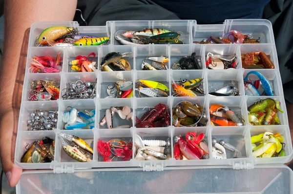 Box of fishing — Stock Photo, Image