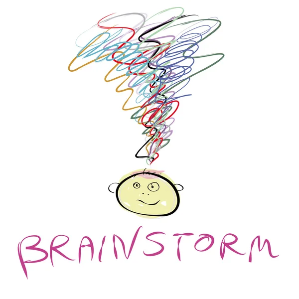 Beyin fırtınası — Stok fotoğraf