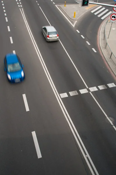 Strada con linea — Foto Stock