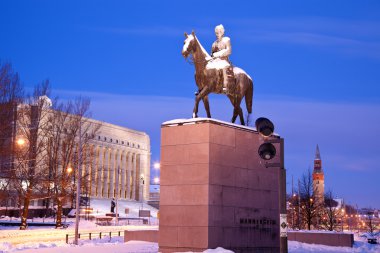 Statue of Mannerheim clipart