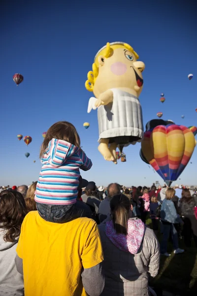 Hot Air Baloon Fiesta in Albuquerque, New Mexico — Stock Photo, Image