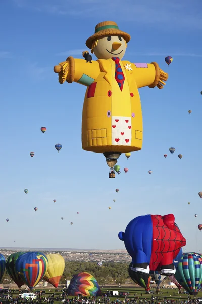 Festa de balão de ar quente — Fotografia de Stock