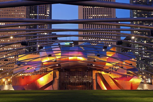 Jay Pritzker Pavilion nel Millenium Park — Foto Stock