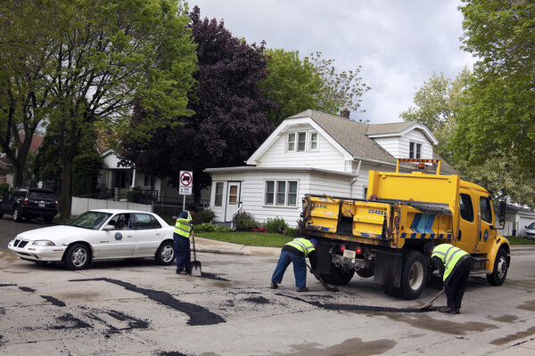 Департамент общественных работ в действии
