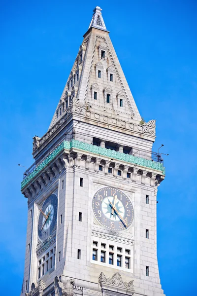 Custom House Tower en el centro de Boston — Foto de Stock