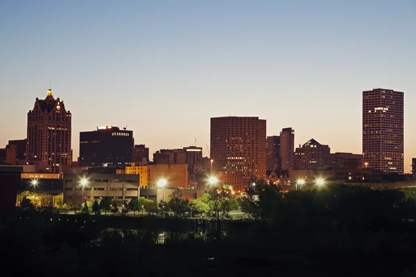 Skyline von Milwaukee — Stockfoto