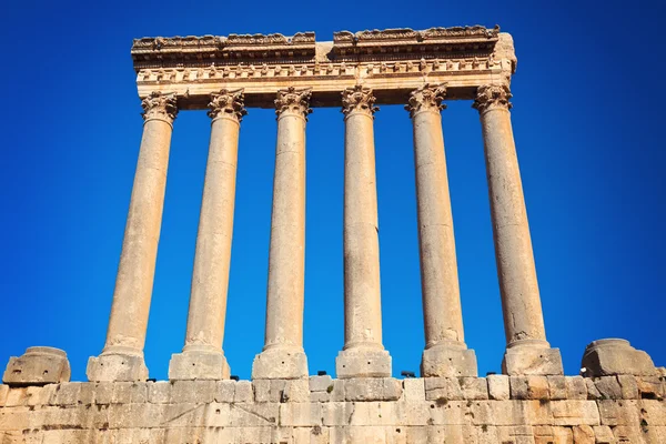 stock image Baalbek ruins