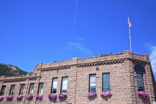 Historisch gebouw in aspen — Stockfoto