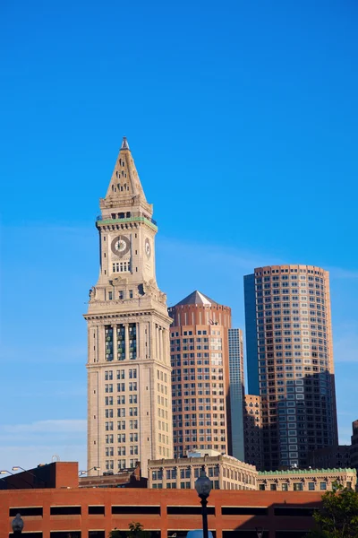 Buidlings no centro de Boston — Fotografia de Stock