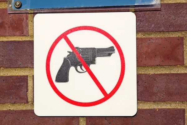 stock image No guns sign