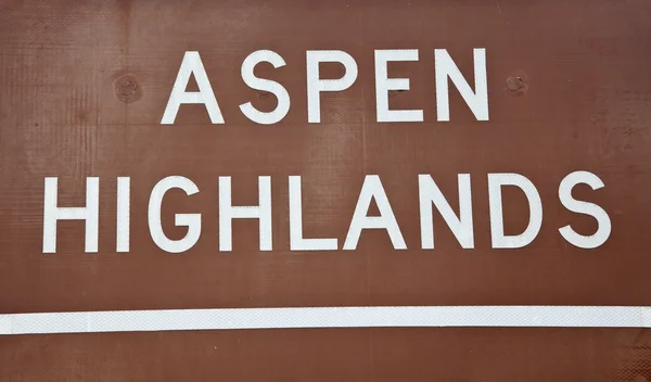 Aspen Highlands — Stockfoto