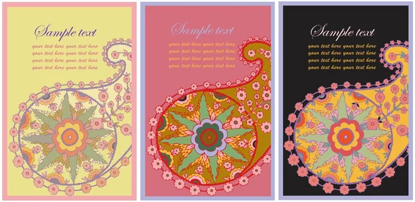 Ilustración buisiness card.Beautiful abstracto ondulado fondo design.Illustration copybook . — Vector de stock