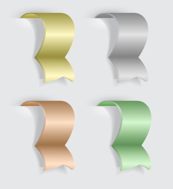 Ribbon banners clipart