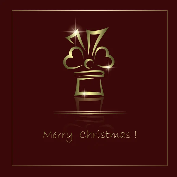Merry Christmas vector background — Stockvector