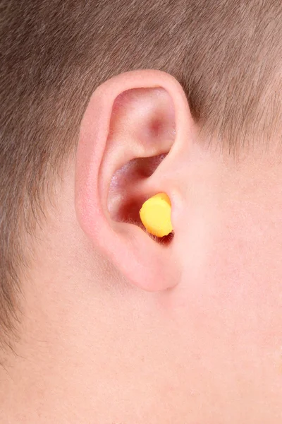 EAR plug — Stock fotografie